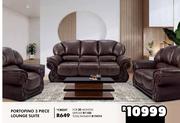 Portofino 3 Piece Lounge Suite
