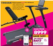 Trojan TR310 Treadmill Plus Pro-400Bench