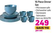 Always Home 16 Piece Dinner Set- Per Set