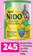 Nestle Nido 3+ Growing Up Milk Powder-1.8Kg