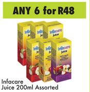 Infacare Juice 200ml- For Any 6
