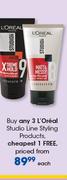 L'Oreal Studio Line Styling Products-Each