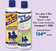 The Original Mane 'N Tail Hair Care Products-Each
