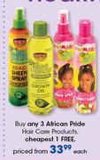 African Pride Hair Care Products-Each