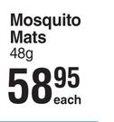 Peaceful Sleep Mosquito Mats-48g Each