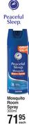 Peaceful Sleep Mosquito Room Spray-300ml Each