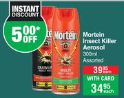 Mortein Insect Killer Aerosol Assorted-300ml Each