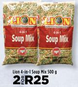 Lion 4-In-1 Soup Mix-For 2 x 500g