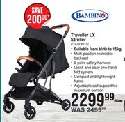 Bambino traveller stroller new arrivals