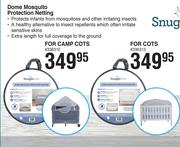 Snuggletime Dome Mosquito Protection Netting For Camp Cots