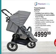 Titanium Baby Travel System Apache