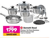 Bennett Read Finesse 16 Piece Stainless Steel Cookware Set-Per Set