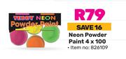 Dala Teddy Neon Powder Paint 4 x 100
