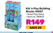 Kid n Play Building Blocks 100 ST