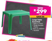 Large Table Assorted-Each