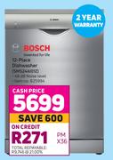 Bosch 12 Place Dishwasher SMS24AI01Z