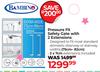 Bambino Pressure Fit Safety Gate With 2 Extensions