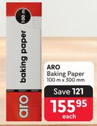 Aro Baking Paper 100m x 300mm-Each