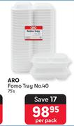 Aro Fomo Tray No.40-75's Per Pack