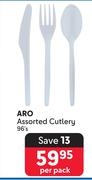 Aro Assorted Cutlery-96's Per Pack