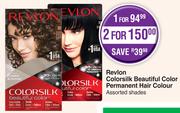 Revlon Colorsilk Beautiful Color Permanant Hair Colour (Assorted Shades)-Each