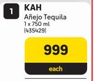 KAH Anejo Tequila-750ml Each