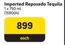 Patron Imported Reposado Tequila-750ml Each