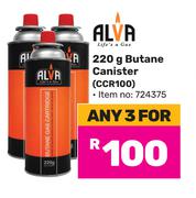 Alva 220g Butane Canister CCR100-For Any 3