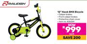 Raleigh 12" Hawk BMX Bicycle
