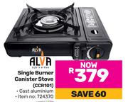 Alva Single Burner Canister Stove CCR101