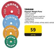 0Trojan Olympic Weight Plate-Per Kg
