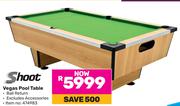 Shoot Vegas Pool Table