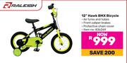 Raleigh 12" Hawk BMX Bicycle