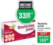 Reuterina Junior 30 Chew Tablets