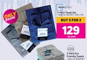Mainstays Towel Set-3 Per Pack