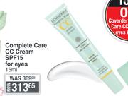 Coverderm Complete Care CC Cream SPF15 For Eyes-15ml