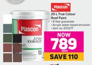 Plascon True Colour Roof Paint-20L Each