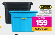 Addis 68 L rough Tote Storage Box-Each