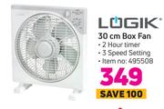 Logik 30cm Box Fan
