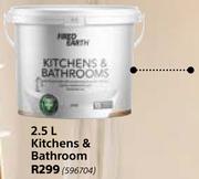 Fired Earth Kitchens & Bathroom-2.5L