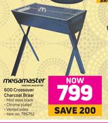 Megamaster 600 Crossover Charcoal Braai