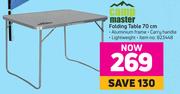  Campmaster Folding Table 70cm