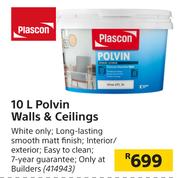 Plascon Polvin Walls & Ceilings-10Ltr