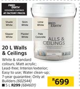 Fired Earth Walls & Ceilings-5Ltr