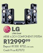 LG 4.2 Ch Component System ARX8