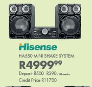 Hisense Mini Shake System HA550