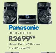 Panasonic 2.0 Ch HiFi UXT100