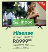 Hisense 49" Smart UHD LED TV