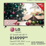 LG 43" Smart UHD LED TV