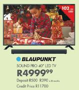 Blaupunkt Sound Pro 40" LED TV